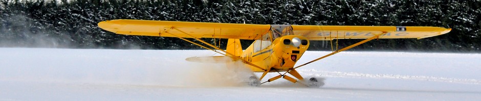 Supercub in the Snow